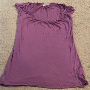 Cap ruffle sleeve blouse